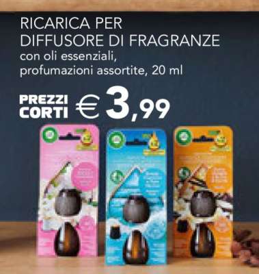 RICARICA PER DIFFUSORE DI FRAGRANZE