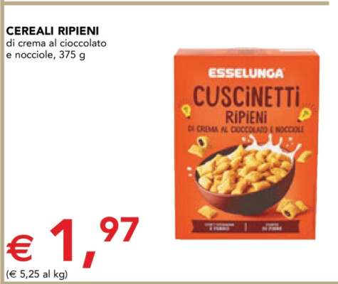 CEREALI RIPIENI