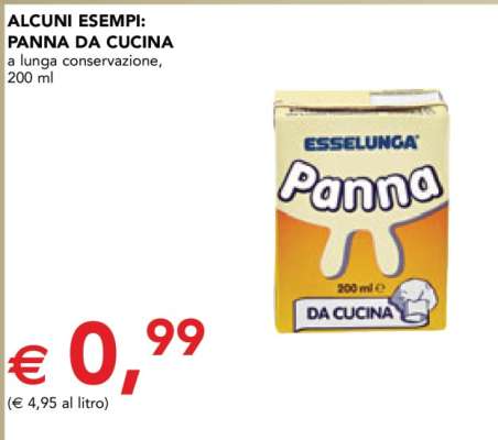ESSSELUNGA Panna da Cucina