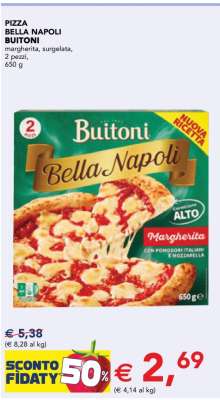 Pizza Bella Napoli Buitoni