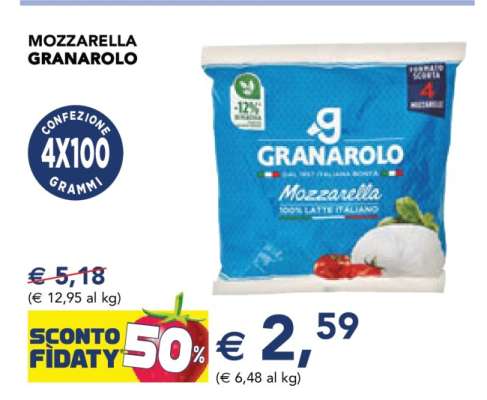 MOZZARELLA GRANAROLO