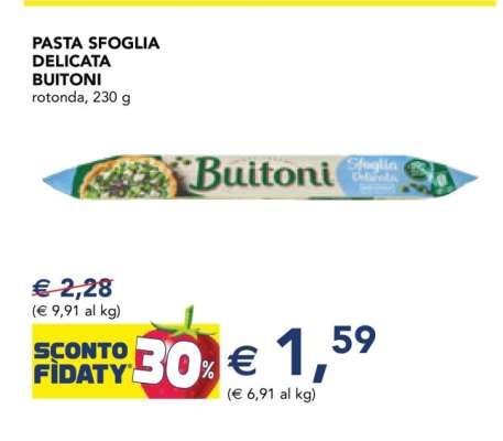 Pasta Sfoglia Delicata Buitoni