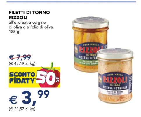 Filetti di Tonno Rizzoli