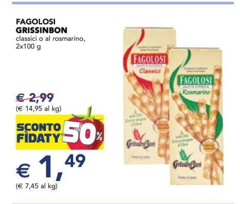 Fagolosi Grissinbon