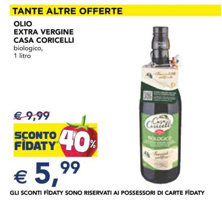 Olio Extra Vergine Casa Coricelli