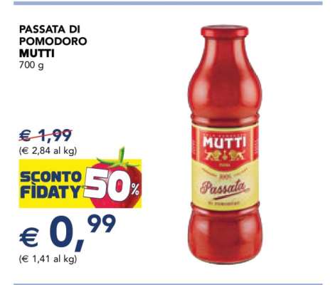 PASSATA DI POMODORO MUTTI