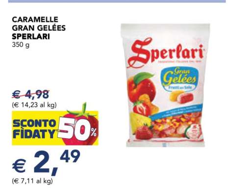 Caramelle Gran Gelées Sperlari
