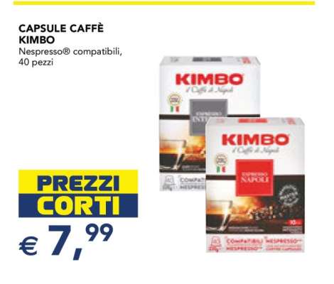 CAPSULE CAFFÈ KIMBO