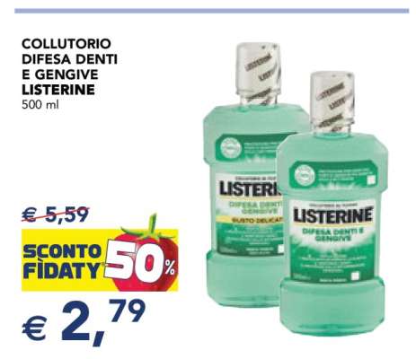 Collutorio Difesa Denti e Gengive Listerine