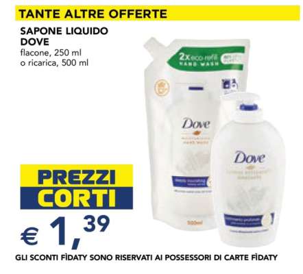 SAPONE LIQUIDO DOVE