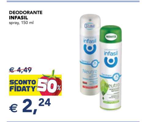 Deodorante Infasil