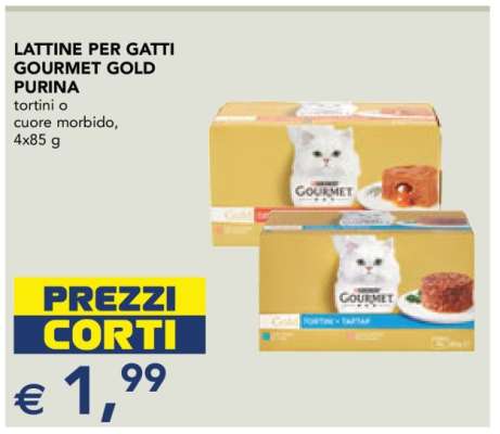 Lattine per Gatti Gourmet Gold Purina