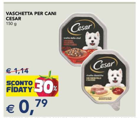 Vaschetta per Cani Cesar