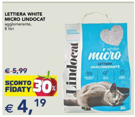 LETTIERA WHITE MICRO LINDOCAT
