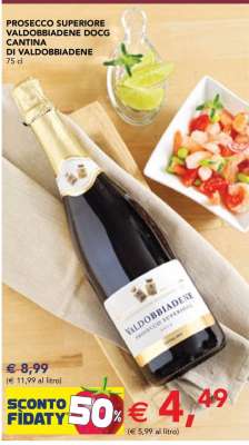 Prosecco Superiore Valdobbiadene DOCG Cantina di Valdobbiadene