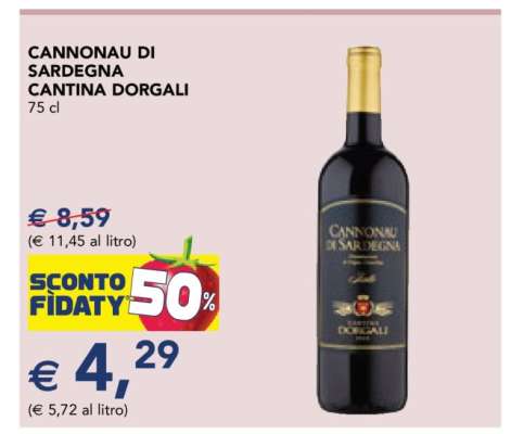 Cannonau di Sardegna Cantina Dorgali