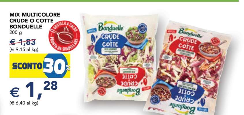 MIX MULTICOLORE CRUDE O COTTE BONDUELLE