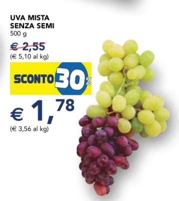 Uva Mista Senza Semi