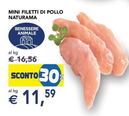 Mini Filetti di Pollo Naturama