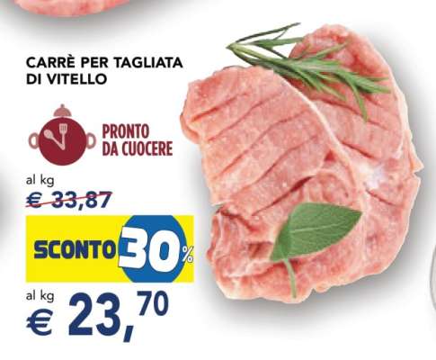 Carré per tagliata di vitello