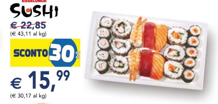 Esselunga Sushi