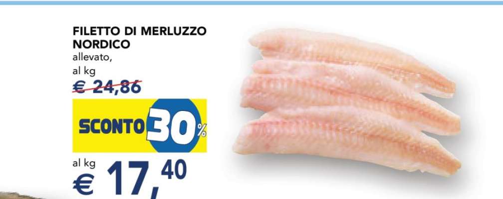 FILETTO DI MERLUZZO NORDICO