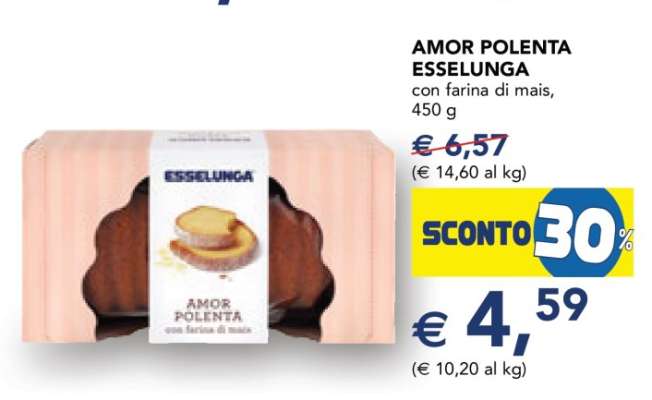 AMOR POLENTA ESSELUNGA
