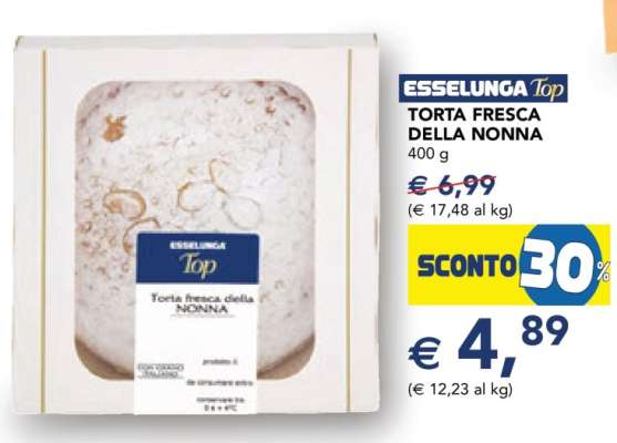 Torta Fresca Della Nonna