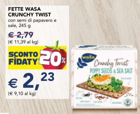 Fette Wasa Crunchy Twist