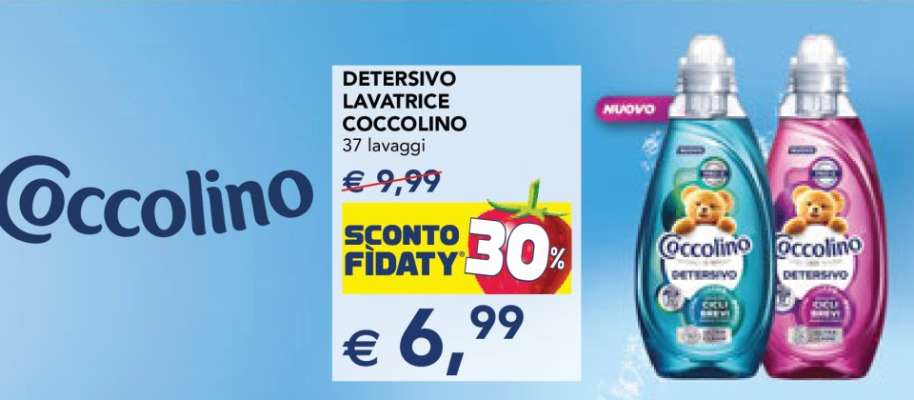 Detersivo Lavatrice Coccolino