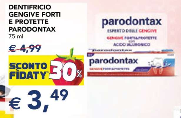 DENTIFRICIO GENGIVE FORTI E PROTETTE PARODONTAX