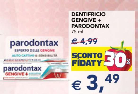 DENTIFRICIO GENGIVE + PARODONTAX