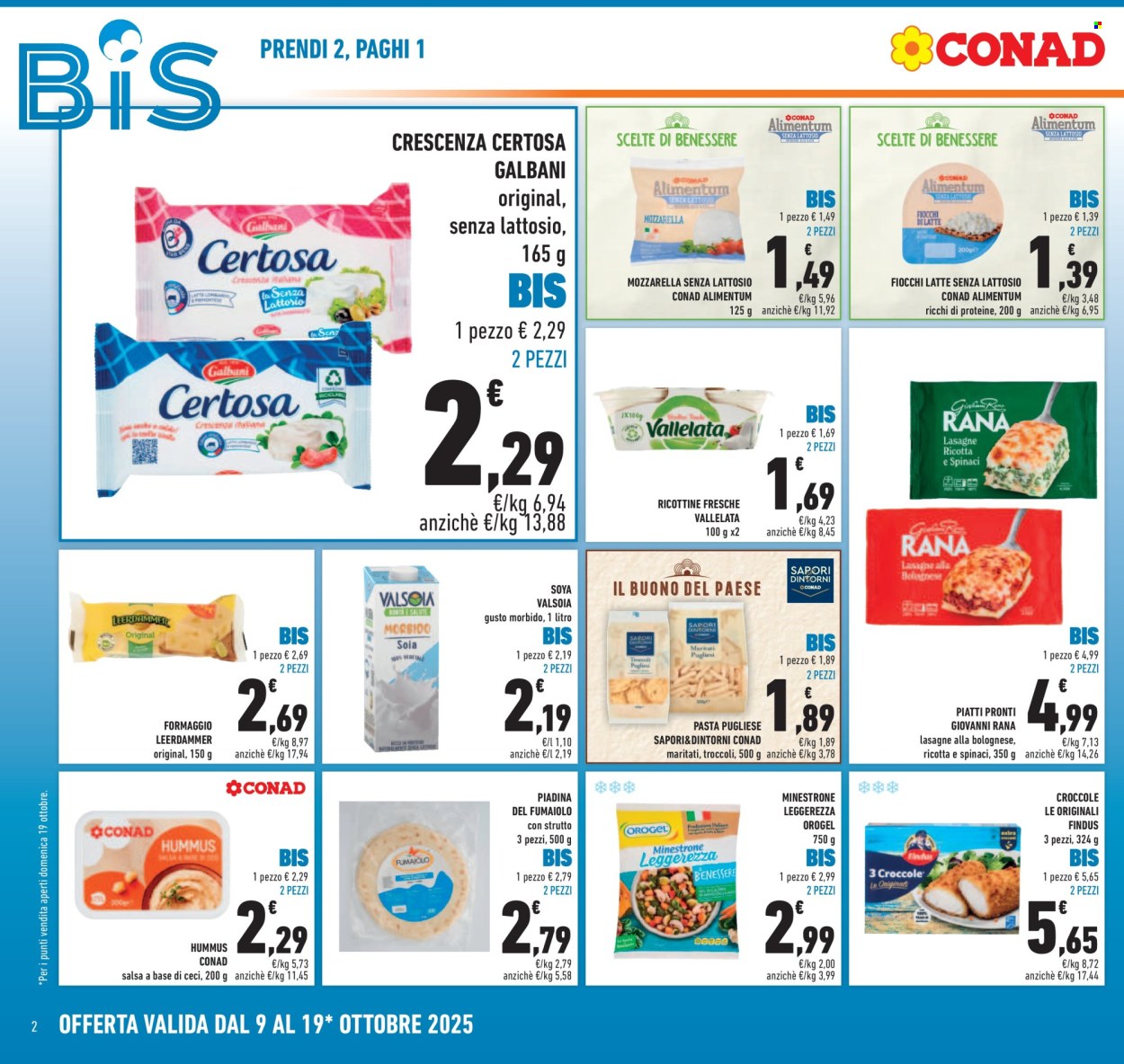 Volantino Conad - 9/10/2025 - 19/10/2025. Pagina 2