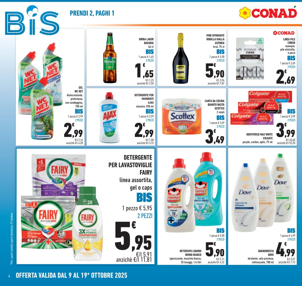 Volantino Conad - 9/10/2025 - 19/10/2025. Pagina 4