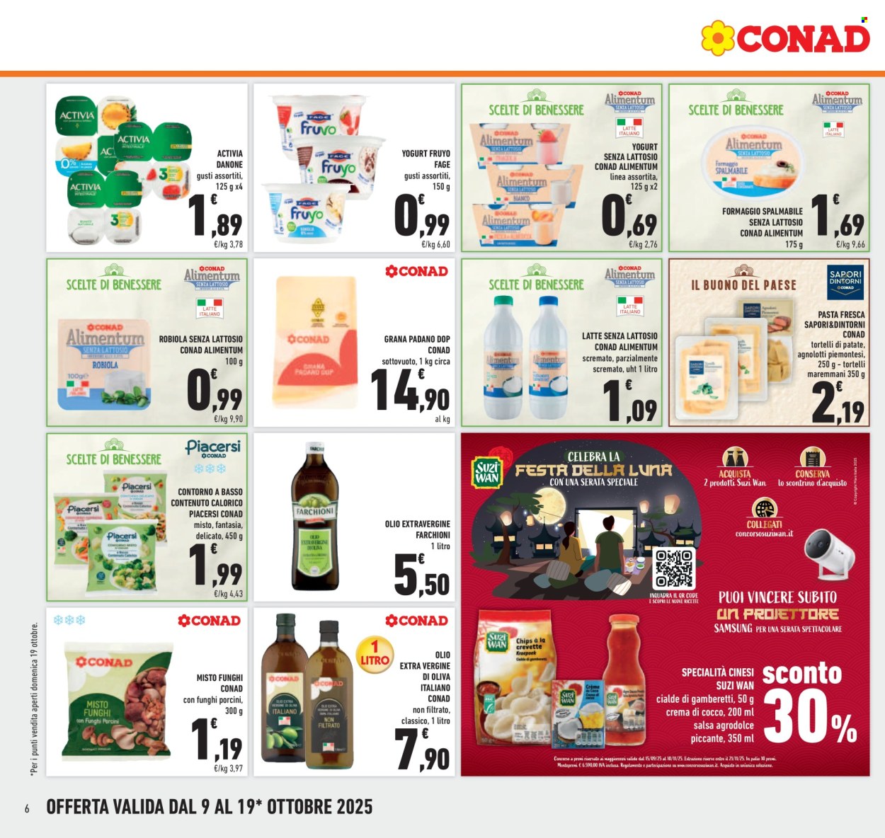 Volantino Conad - 9/10/2025 - 19/10/2025. Pagina 6