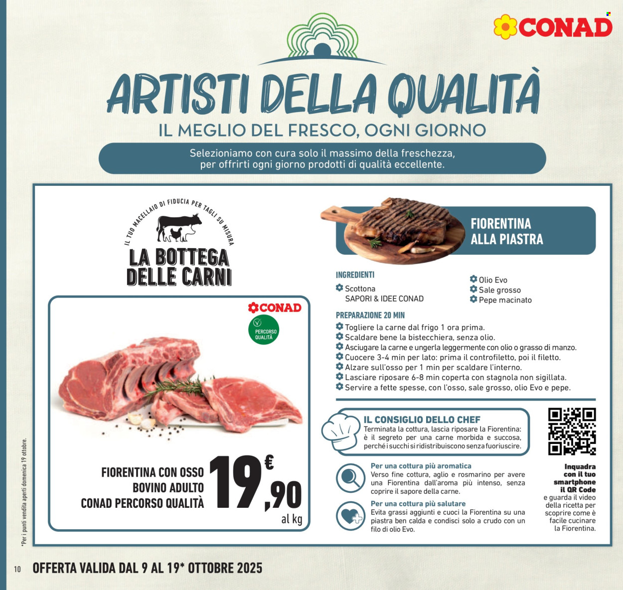 Volantino Conad - 9/10/2025 - 19/10/2025. Pagina 10