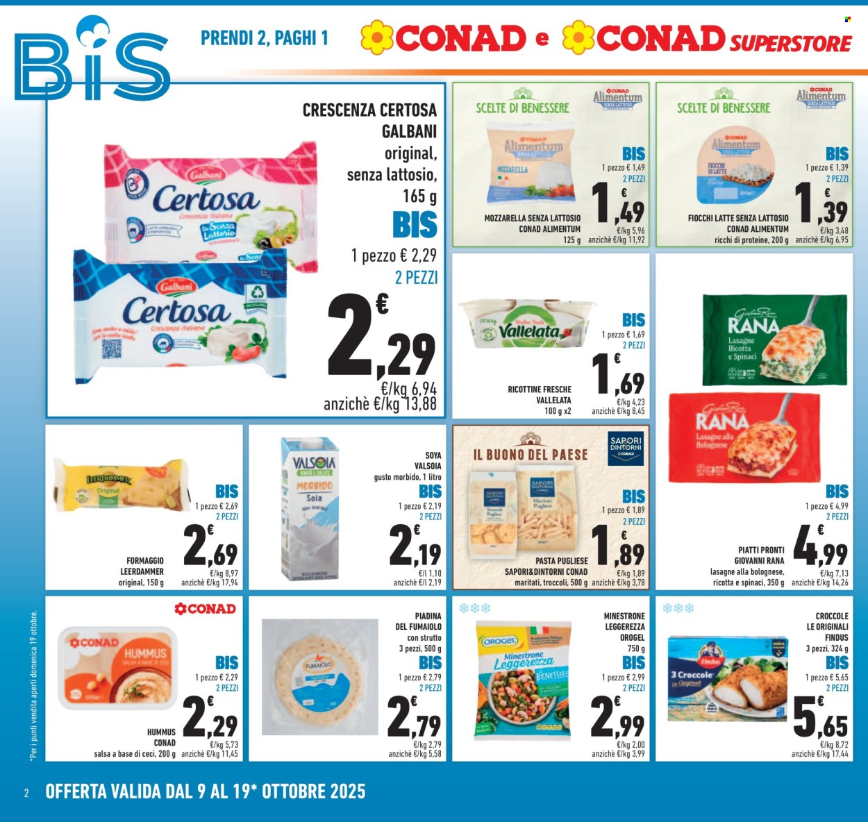 Volantino Conad Superstore - 9/10/2025 - 19/10/2025. Pagina 2