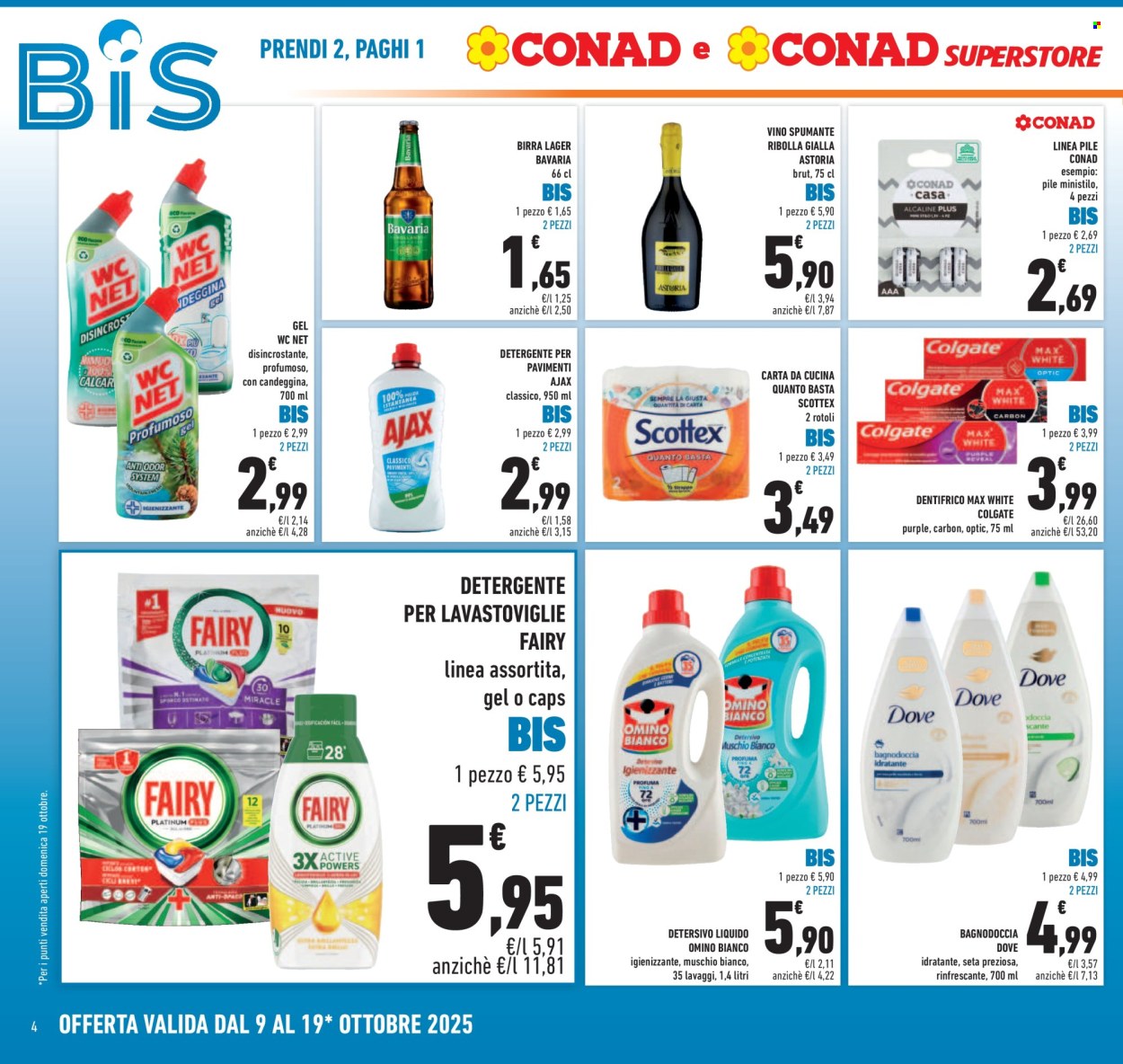 Volantino Conad Superstore - 9/10/2025 - 19/10/2025. Pagina 4