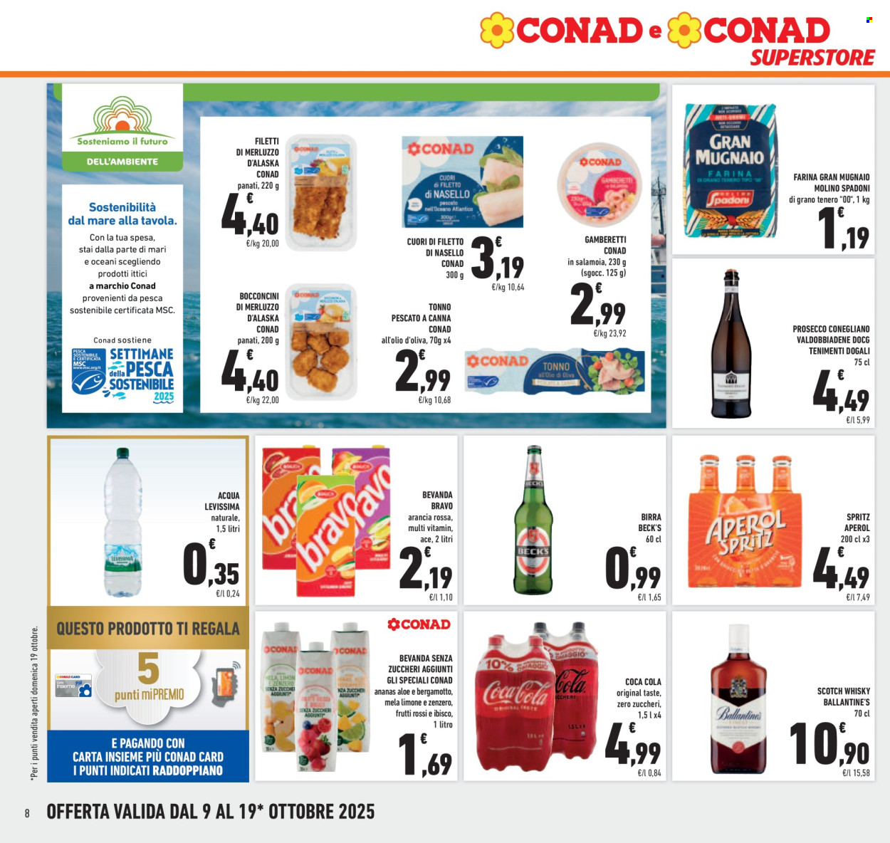 Volantino Conad Superstore - 9/10/2025 - 19/10/2025. Pagina 8