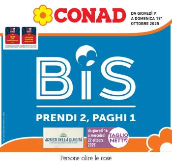 Volantino Conad - 9/10/2025 - 19/10/2025.
