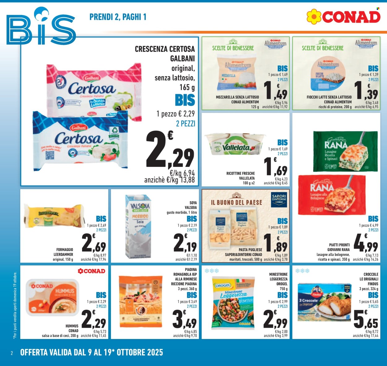 Volantino Conad - 9/10/2025 - 19/10/2025. Pagina 2