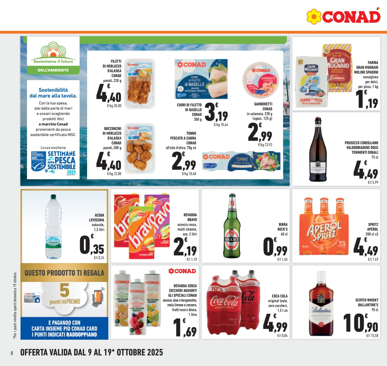 Volantino Conad - 9/10/2025 - 19/10/2025. Pagina 8