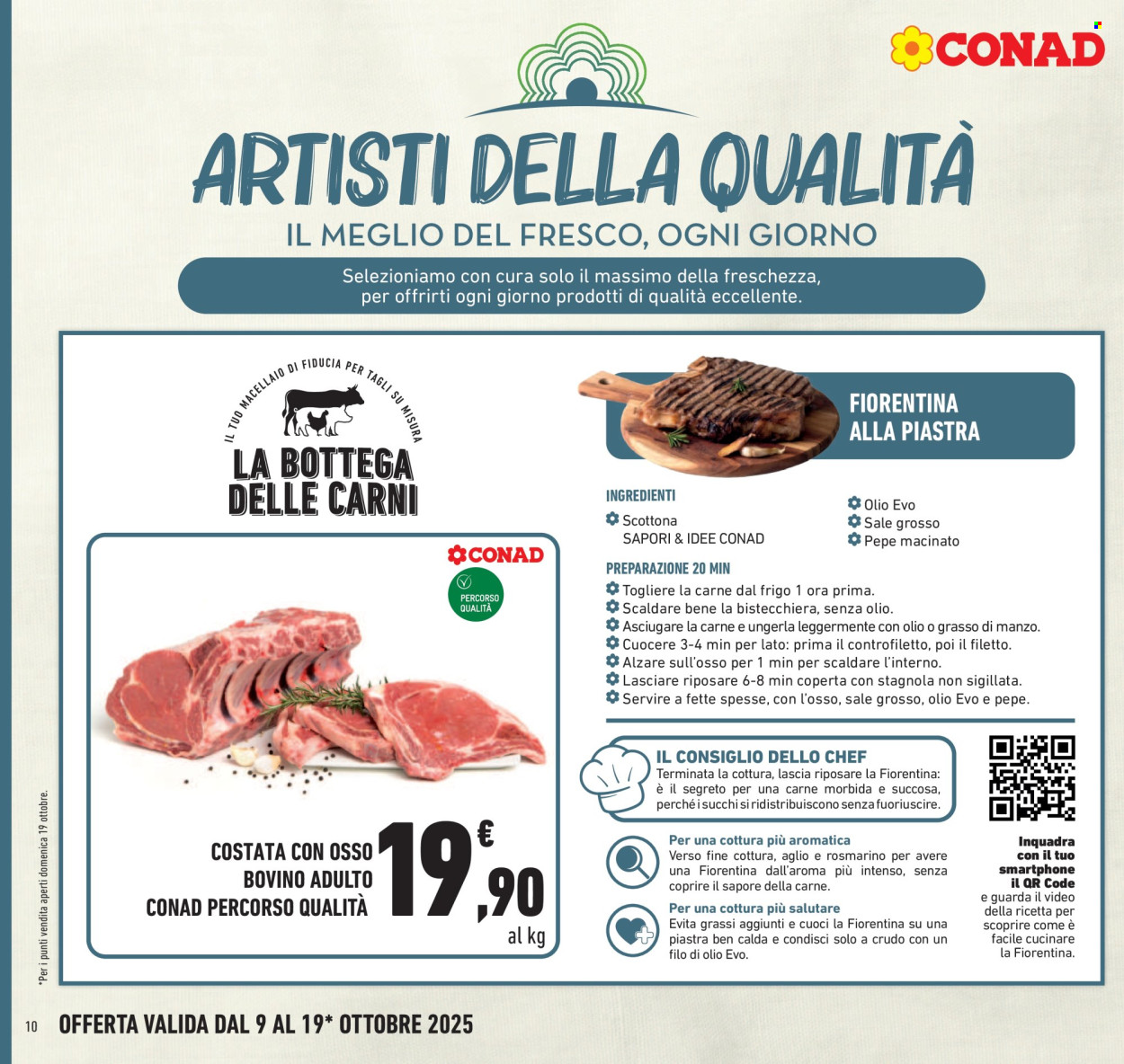 Volantino Conad - 9/10/2025 - 19/10/2025. Pagina 10