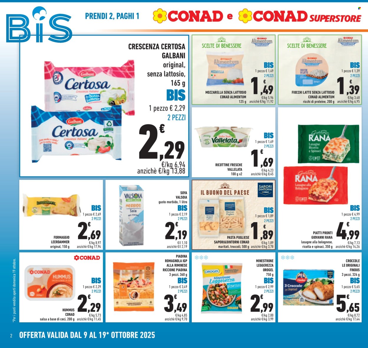 Volantino Conad Superstore - 9/10/2025 - 19/10/2025. Pagina 2