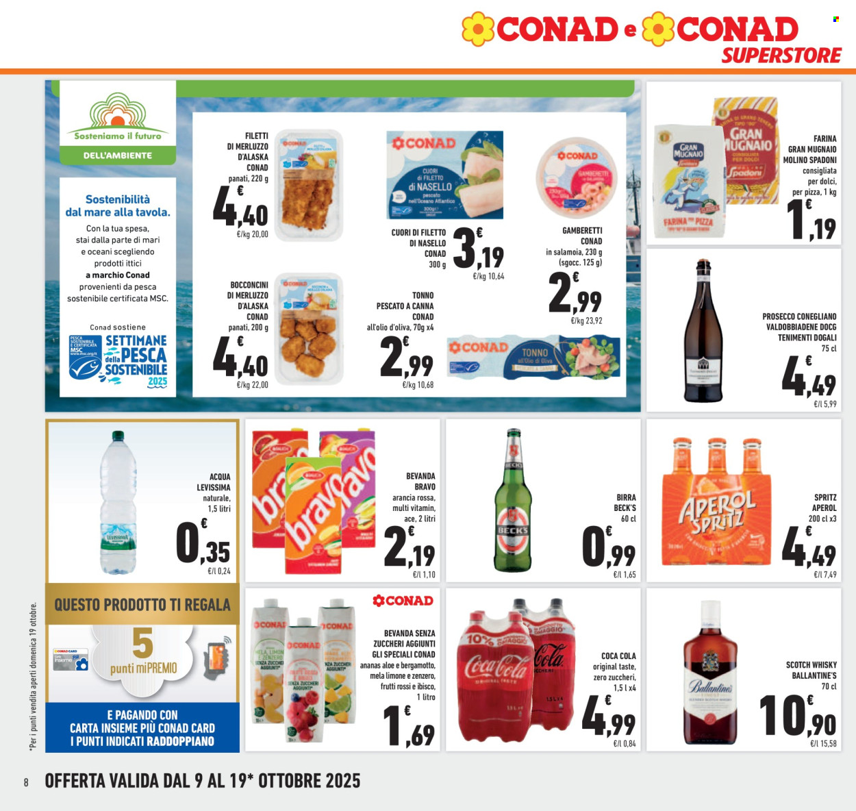 Volantino Conad Superstore - 9/10/2025 - 19/10/2025. Pagina 8