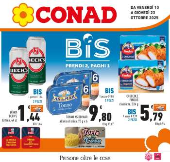 Volantino Conad - 10/10/2025 - 23/10/2025.