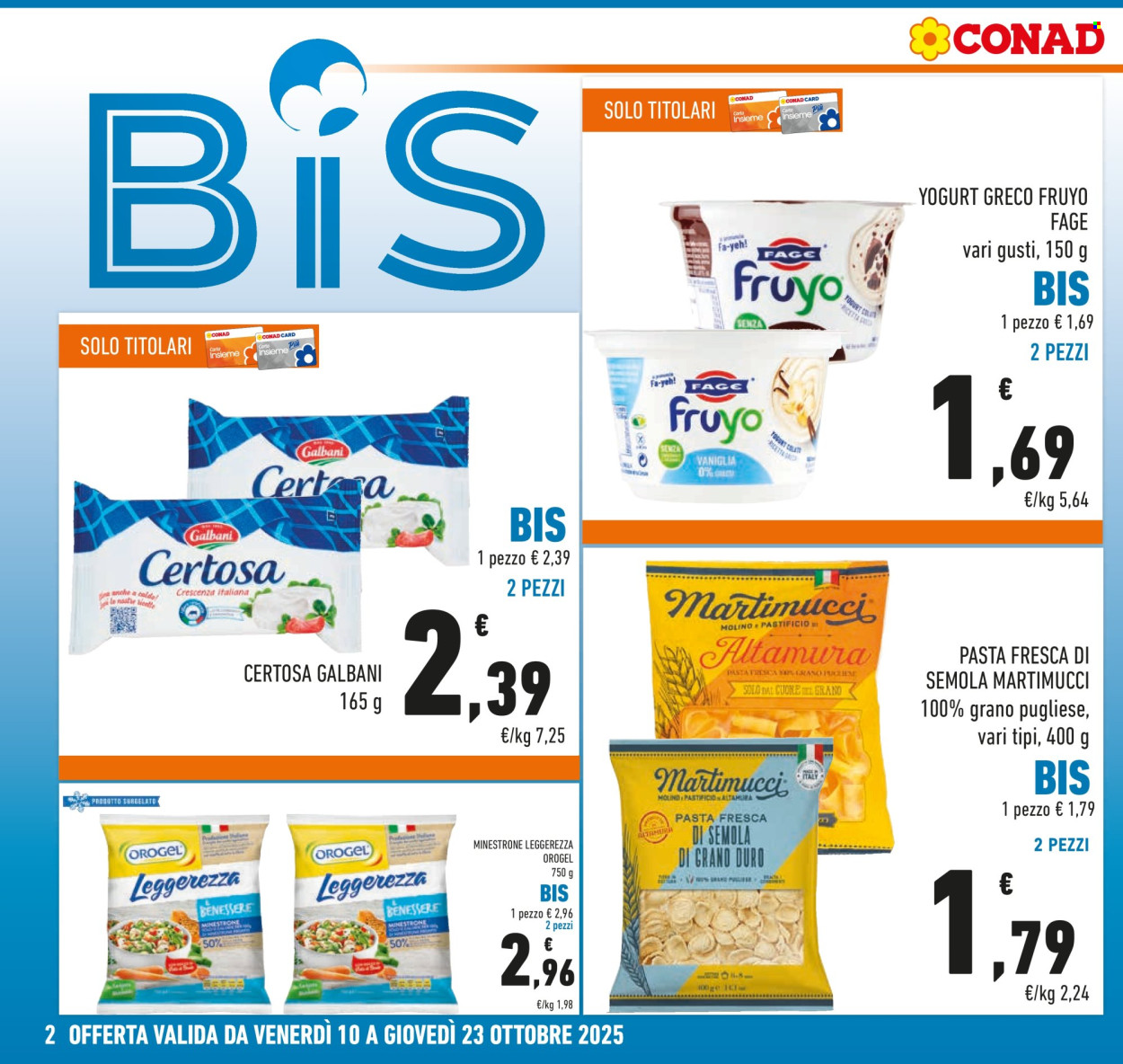 Volantino Conad - 10/10/2025 - 23/10/2025. Pagina 2