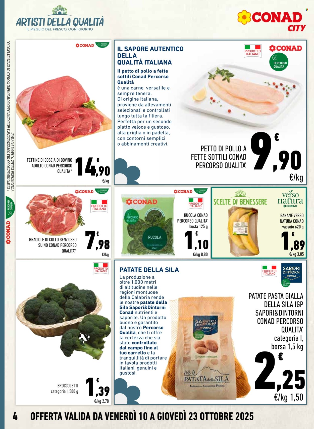 Volantino Conad City - 10/10/2025 - 23/10/2025. Pagina 4