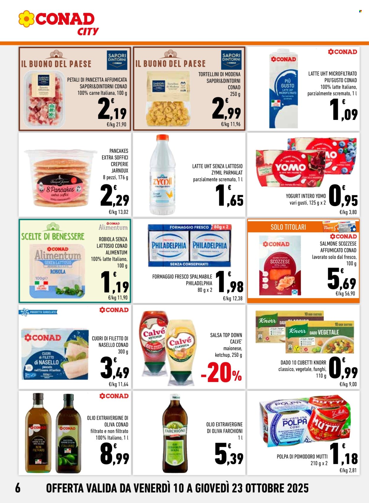Volantino Conad City - 10/10/2025 - 23/10/2025. Pagina 6