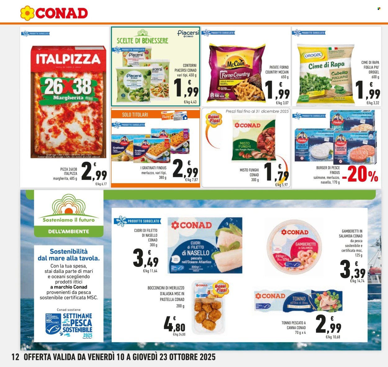 Volantino Conad - 10/10/2025 - 23/10/2025. Pagina 12